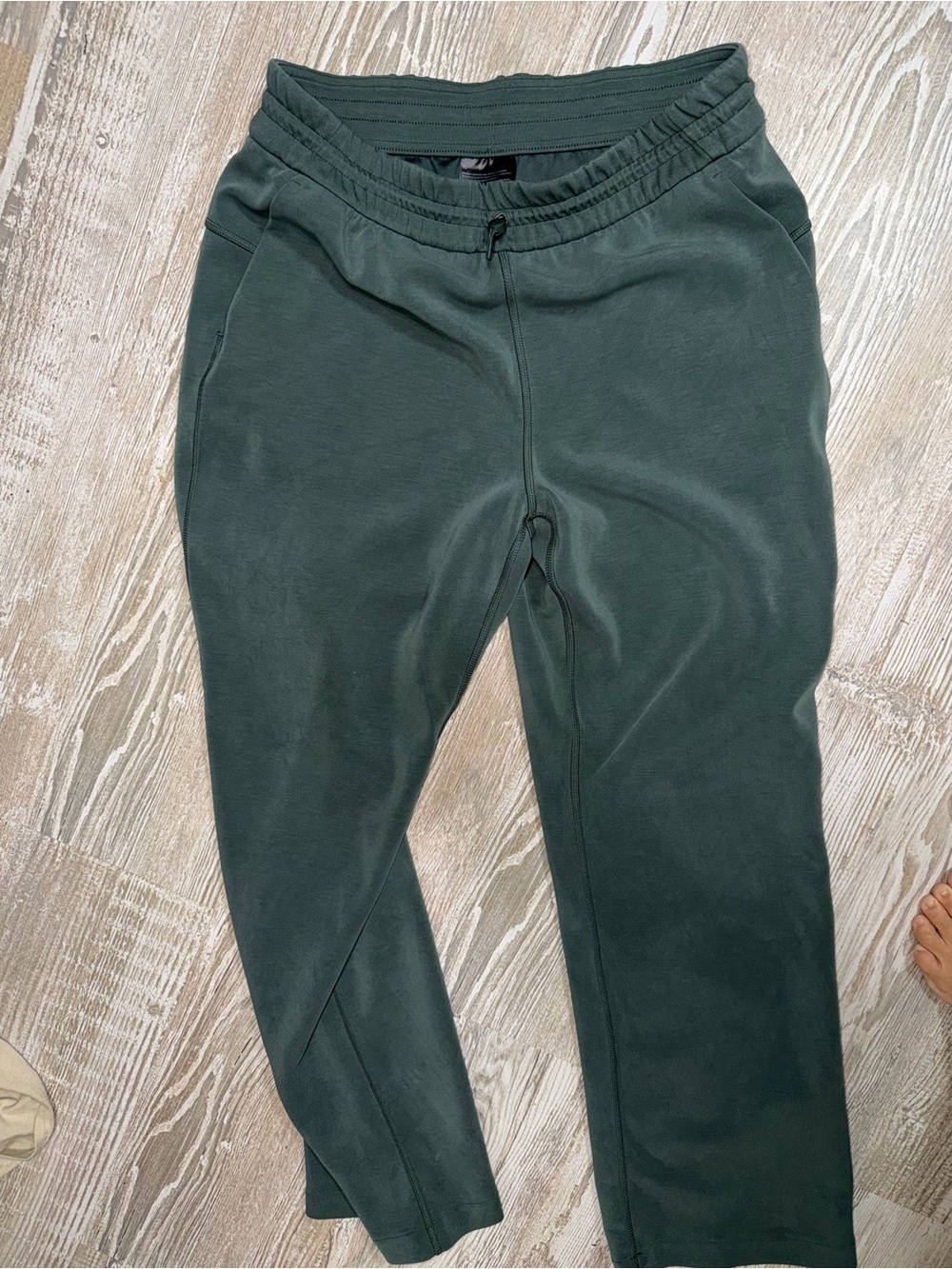 lululemon athletica teal green active sweat pants